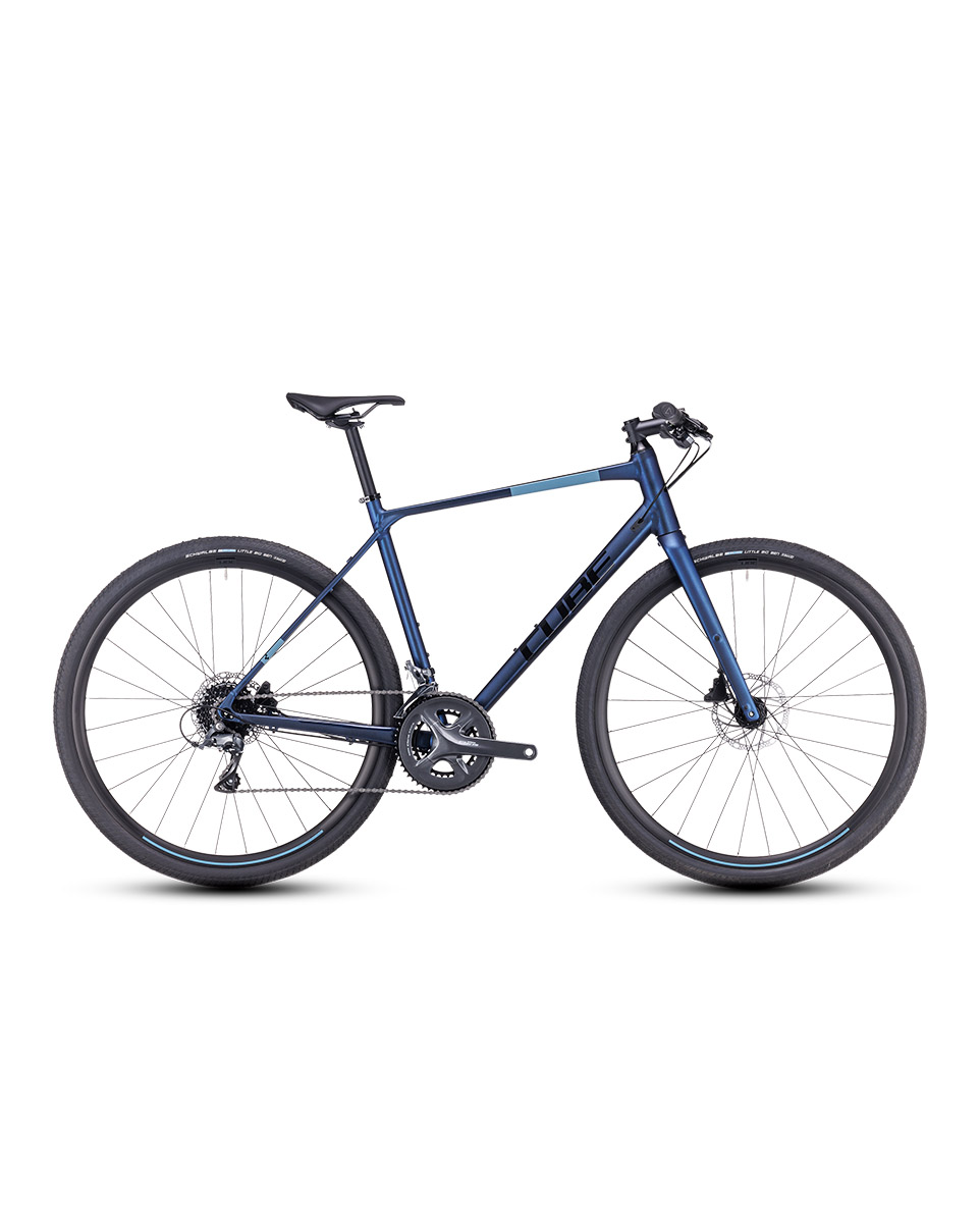 Vélo urbain Homme NULANE Bleu/Noir