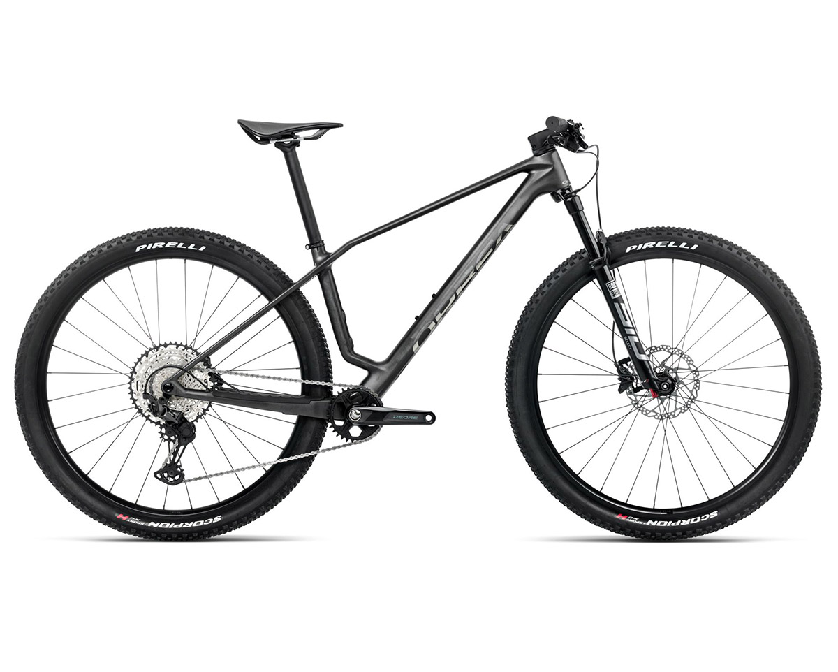 VTT semi rigide Unisexe ALMA M30 Diamant/Carbone